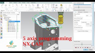 Nx cam 5 Axis Programming