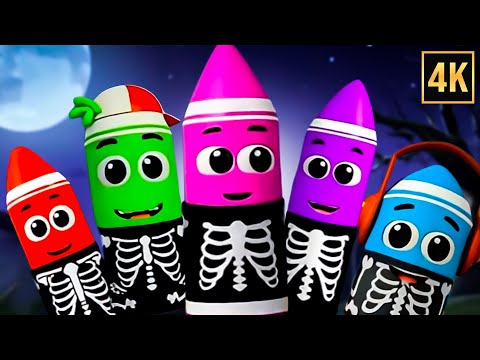 Five Little Skeletons + More Spooky Songs for Kids