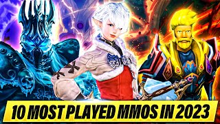 TOP 10 Most Played MMORPGs in 2023