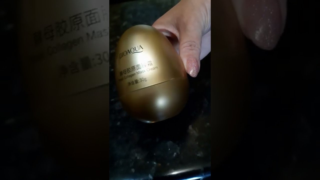 КРЕМ-МАСКА С ПРОТЕИНОМ ЯИЧНОГО БЕЛКА Bioagua Egg Collagen Cream Mask