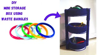 How to reuse old bangles at home | Best out of waste