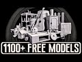 The base mesh 20  get 1100 3d models free