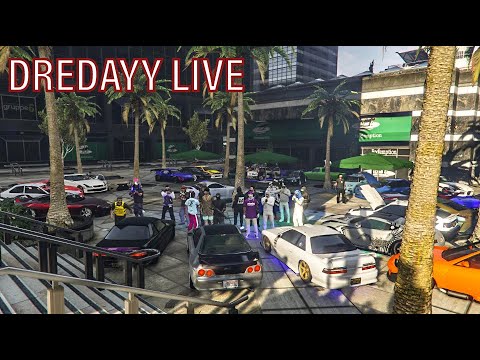 LATE NIGHT STREAM: GTA 5 ONLINE PS4 CAR MEET LIVE!! ANYONE CAN JOIN!! # ...