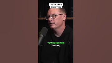 Why Games Take Time - #lexfridman w/ Tim Sweeney