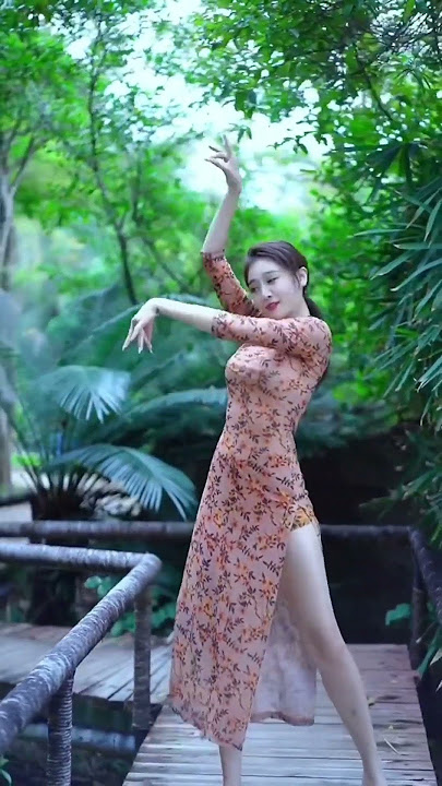 Chinese Ancient Song And Dance 《芳华慢》 #shorts  #cheongsam