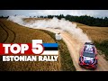 The Best Bits from A Busy Weekend: Top 5 Moments From Rally Estonia | WRC 2021