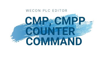 Wecon PLC: Compare & Counter Command