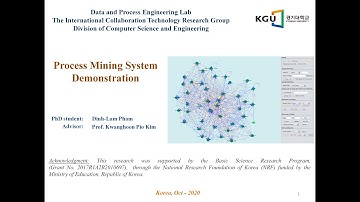 A Process mining system demostration