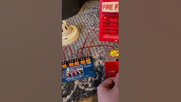 Loganetics CE-2224 Demonstration with Simplex 2903 and 9838 #firealarm #shorts