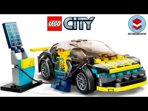 LEGO City 60383 Electric Sports Car - LEGO Speed Build Review