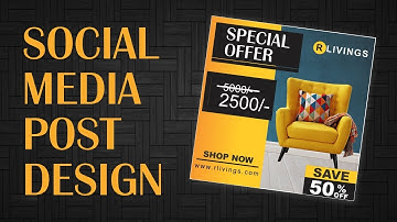 Trend Social Media Post Banner Design Tutorial In CorelDraw  - Rachyal Graphics - 2020