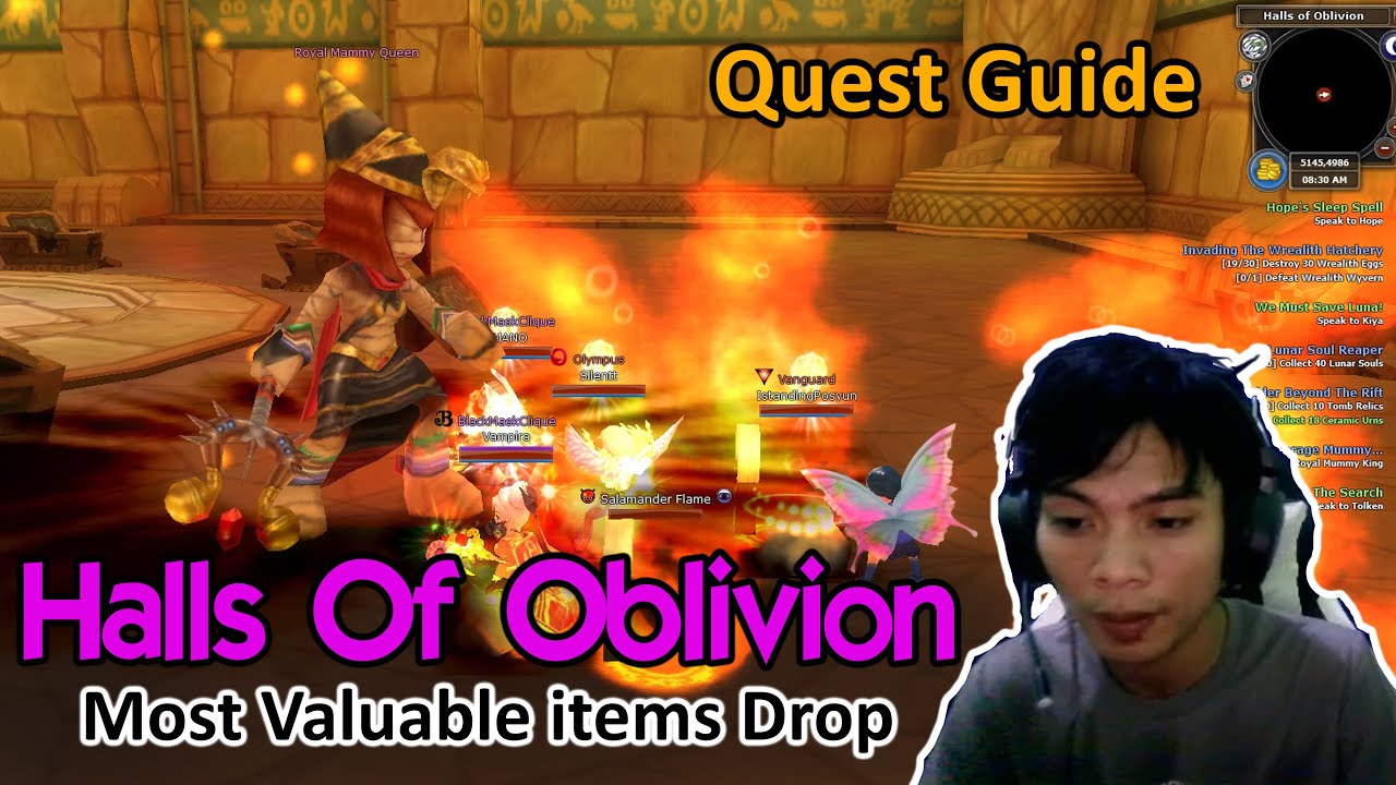 Walkthrough Hall Of Oblivion Quest Guide - Rose Online 2024