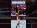 Eye Rack into a Powerbomb #wwe2k25