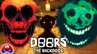 Doors The Backdoor - ALL NEW ENTITIES and SECRETS of the NEW OFFICIAL CHAPTER of DOORS ROBLOX 👁