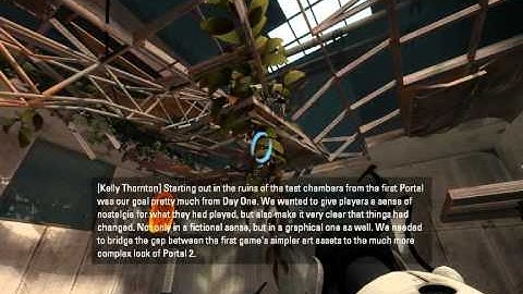 (spoilers) Portal 2 Dev commentary: chapter 1