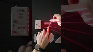 Laser Light Show from Lenses amd Prisms