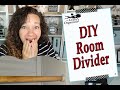 DIY Room Divider Wall