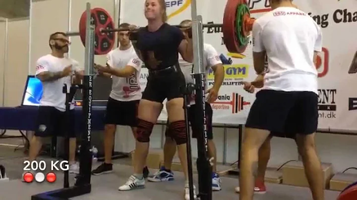 Kristine Andersen 522.5 Kg Total - 2.place Arnold ...
