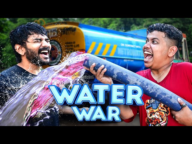 Water Lorry Challenge With Kavin 🤣 - Irfan's View class=