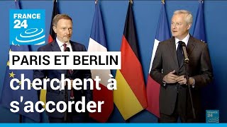 Rencontre entre Olaf Scholz et Élisabeth Borne : Paris et Berlin souhaitent s'accorder