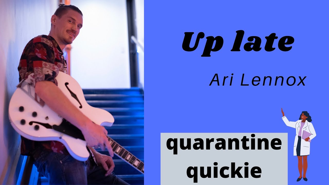 how to play up late ari lennox guitar lesson