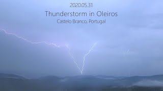 2020.05.31 • Thunderstorm in Oleiros (Castelo Branco, Portugal)