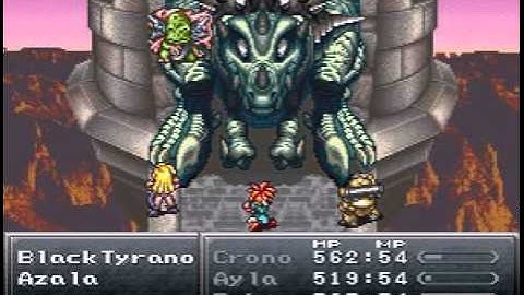 Chrono Trigger Bosses - Black Tyranno