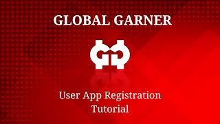 Global Garner - User App Registration Tutorial screenshot 4