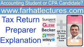 Tax Return Preparer | CPA Exam