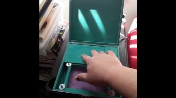 my first LED dice tray inside a box.