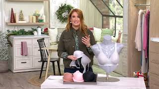 Breezies Natural Curves Underwire or Wirefree Bra on QVC