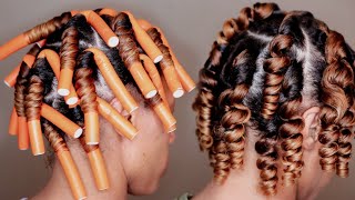 How To | Quick Flexi Rod Set | Wet Natural Hair
