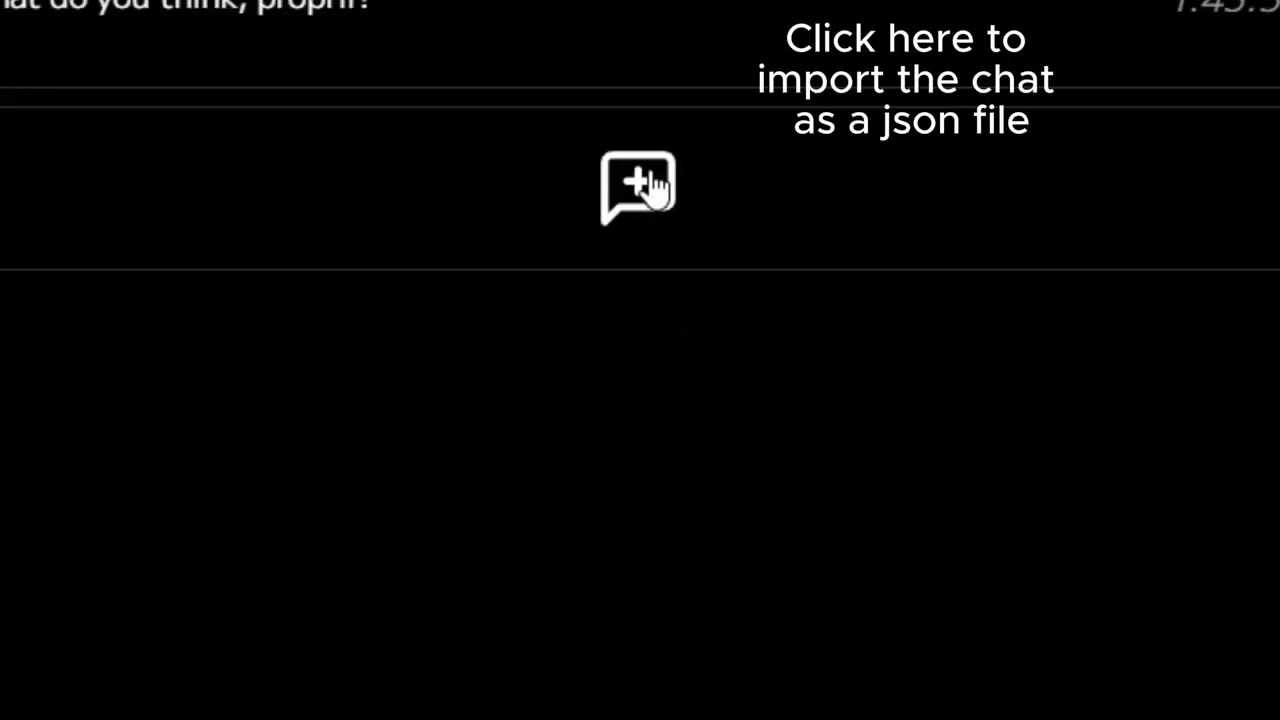 Moemate Tutorial || Export and Import Chats