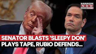 US Senator Ted Lieu Blasts 'SLEEPY DON', Rubio Defends Trump, Congress Calls Him LIAR