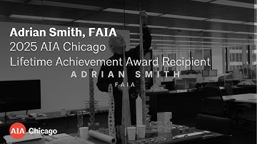 Adrian Smith, FAIA, 2025 AIA Chicago Lifetime Achievement Award Recipient