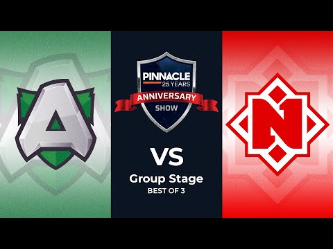 Alliance vs Nemiga | STAND IN TOPSON |  Pinnacle: 25 Year Anniversary Show Dota 2