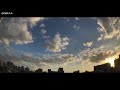 「近一週間的天空雲象縮時攝影紀錄片」拍攝現場：台北市中山區的農安公園上空