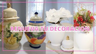 COMO RENOVAR TU DECORACION/FACIL Y RAPIDO