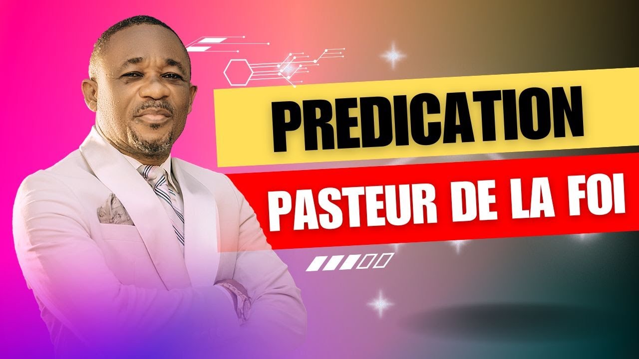 PASTEUR DE LA FOI PREDICATION DU VENDREDI 16/01/2026