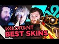 What are the BEST SKINS in VALORANT? | Skin Loadout Walkthrough ft. C9 TenZ, Mang0 & PVPx!