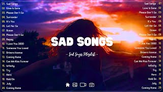 Sad Songs 💔Sad songs playlist with lyrics ~ Depressing Songs 2024 That Will Cry Vol. 55
