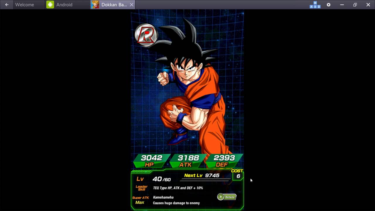 Z AWAKEN GOKU TEQ to SR !!!! - DRAGON BALL Z DOKKAN BATTLE
