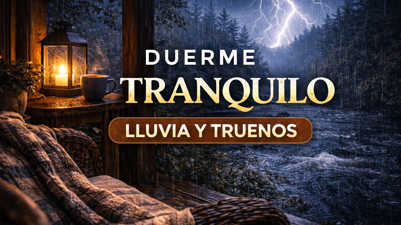 Lluvia y Truenos para Dormir Profundamente