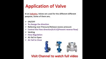 Application of the Valves in the Industry #shorts #youtubeshorts #shortsfeed