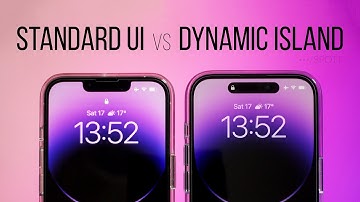 iPhone Dynamic Island vs Notch | Standard UI