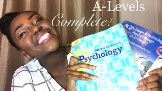 I FINALLY FINISHED MY A-LEVELS!  | My Experience