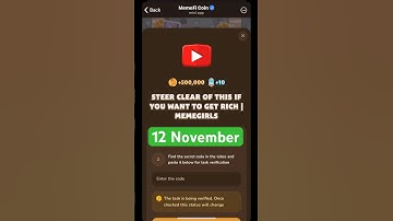 STEER CLEAR OF THIS IF YOU WANT TO GET RICH |MEMEGIRLS #memefi #code