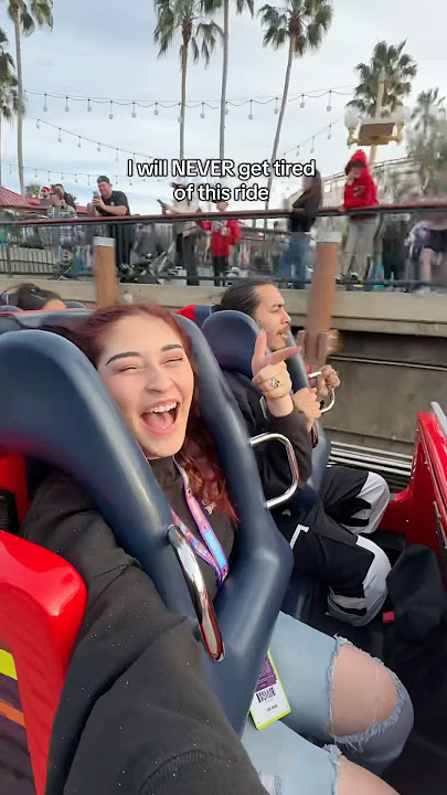 fav ride at DCA #disney #disneyland #californiaadventure #incredicoaster #disneycreator