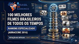 Os 100 MELHORES FILMES BRASILEIROS de todos os tempos!!