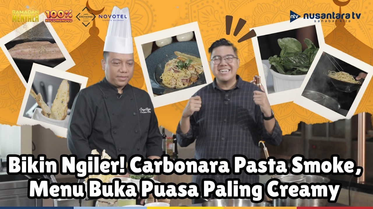 [LIVE] Bikin Ngiler! Carbonara Pasta Smoke, Menu Buka Puasa Paling Creamy | 100% RECOMMENDED